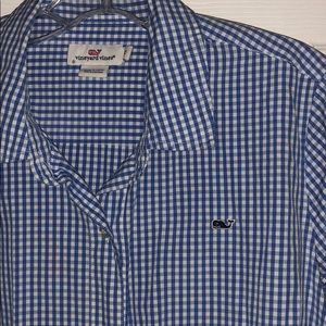 Gingham Plaid Vineyard Vines Button Down